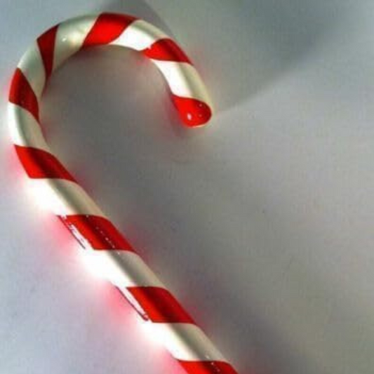 Candy Cane Walking Stick – Santa-Style Christmas Cane | Festive Holiday Walking Stick for Adults & Décor