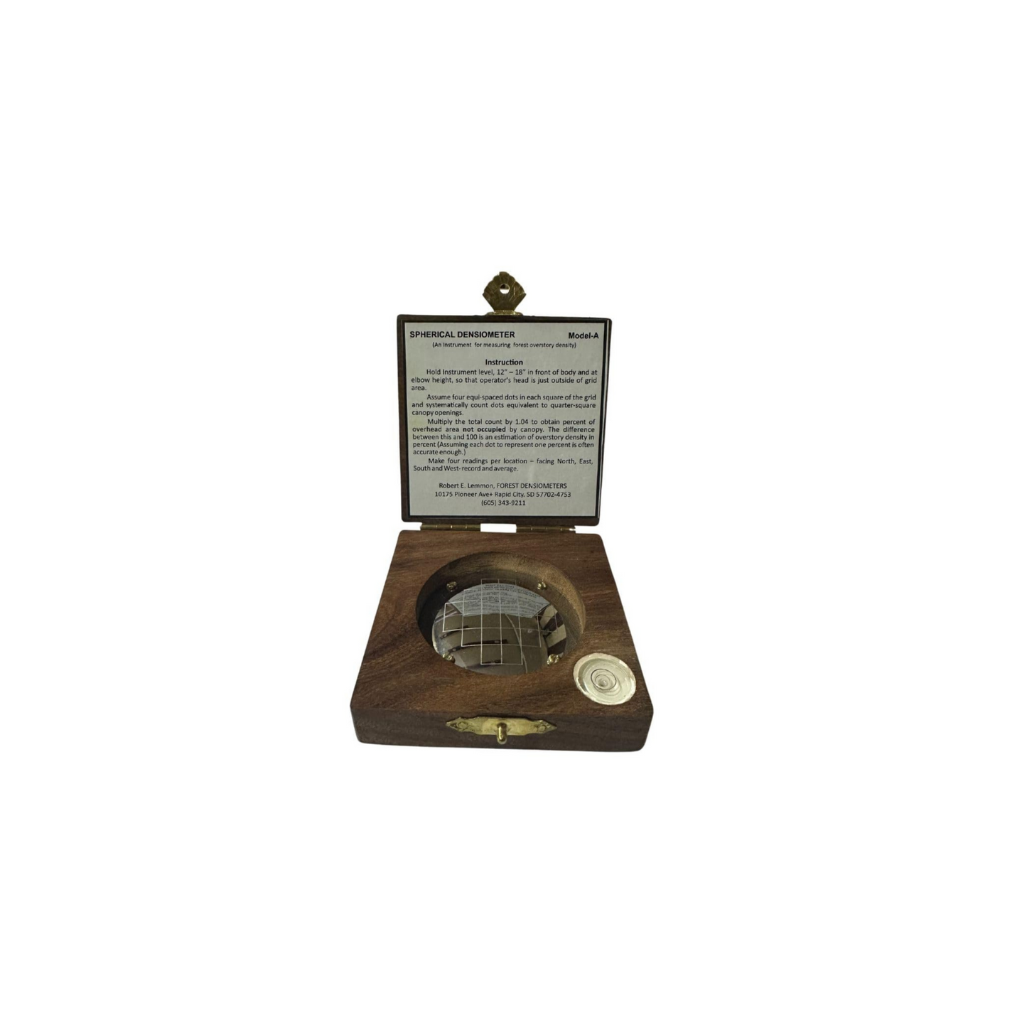 Forestry Suppliers Convex Spherical Crown Densiometer – Accurate Canopy Cover Measurement Tool