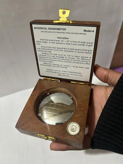Convex Spherical Crown Densiometer – Essential Forestry Tool for Scientists & Collectors