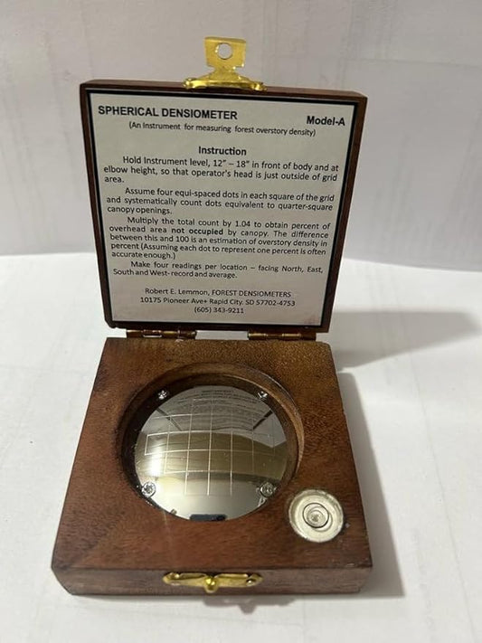 Convex Spherical Crown Densiometer – Essential Forestry Tool for Scientists & Collectors