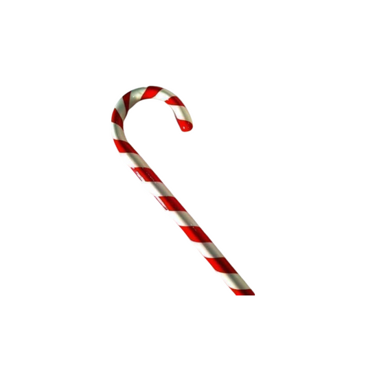 Candy Cane Walking Stick – Santa-Style Christmas Cane | Festive Holiday Walking Stick for Adults & Décor