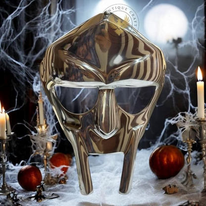 MF DOOM Gladiator Mask – Roman Fantasy Helmet for Cosplay, Viking Costume, Movie Prop & Halloween Party