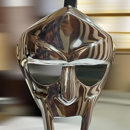 MF DOOM Gladiator Mask – Roman Fantasy Helmet for Cosplay, Costume & Display Prop